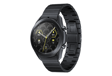 >Galaxy Watch3 藍牙智慧手錶 45mm 鈦金屬